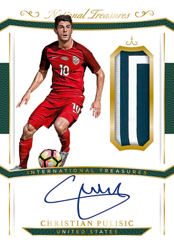 2018 Panini National Treasures Soccer 2018 Hobby Box - Image 8