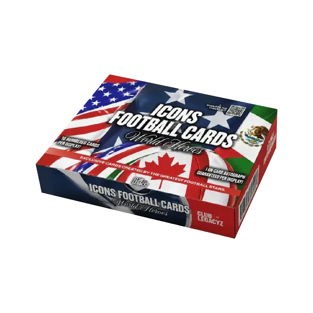 Club Legacyz Soccer Icons 4th Edition 2026 Hobby Box