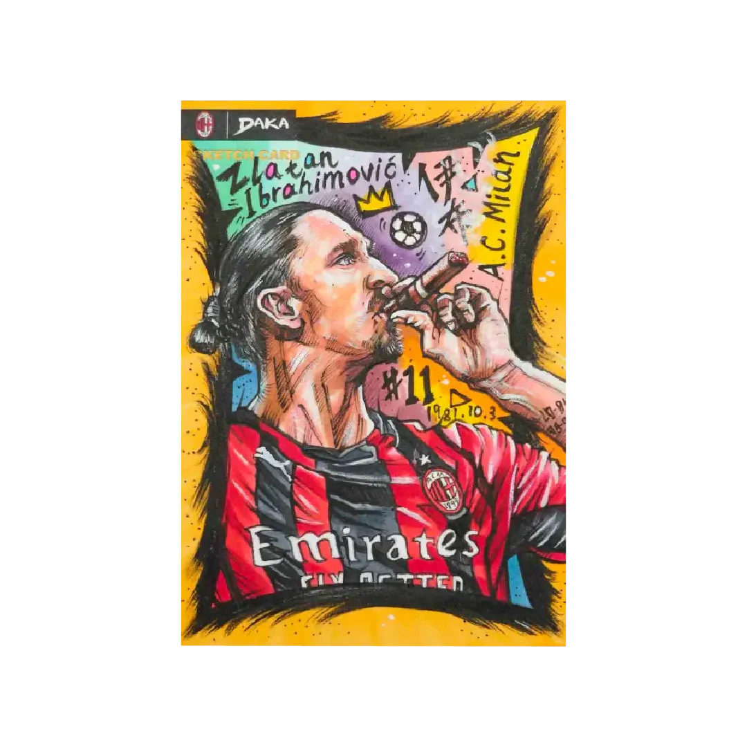 DAKA AC Milan One and Two Serie A 2023-24 Hobby Box - Image 5