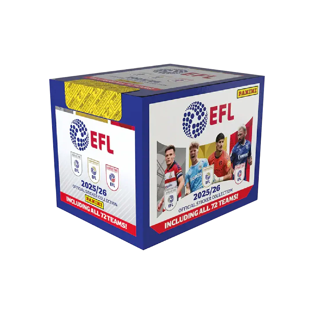 Panini EFL 2025/26 Official Sticker Packs - Sealed Box