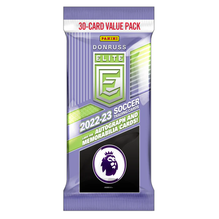 Panini Premier League 2022/23 Donruss Elite Fat Pack Box - Image 2
