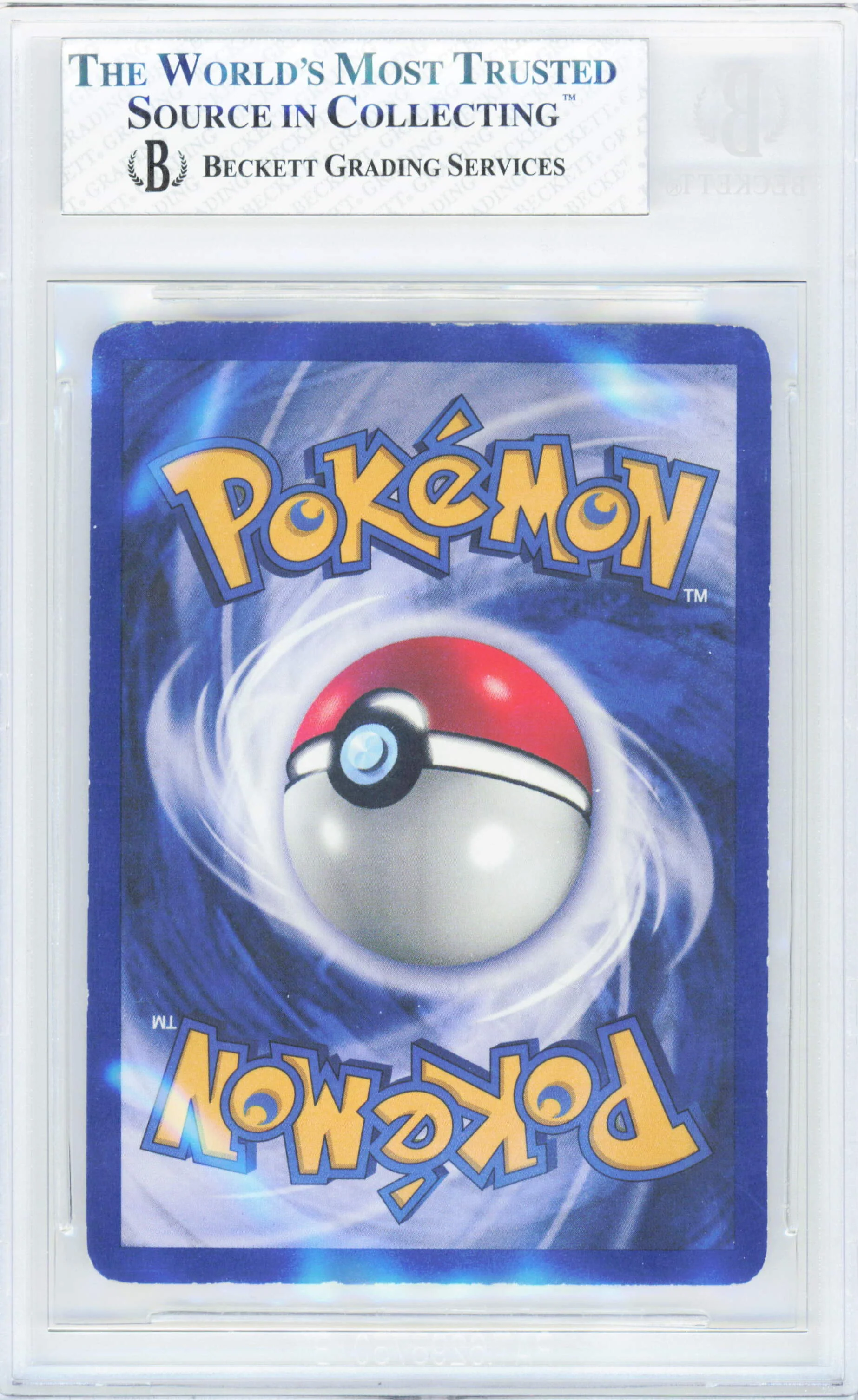 Pokemon Mew #9 Holo (Swirl) Pokemon Wizards Of Coast Black Star Promos Pokemon League 1999-02 Beckett BGS 2.5 - Image 2