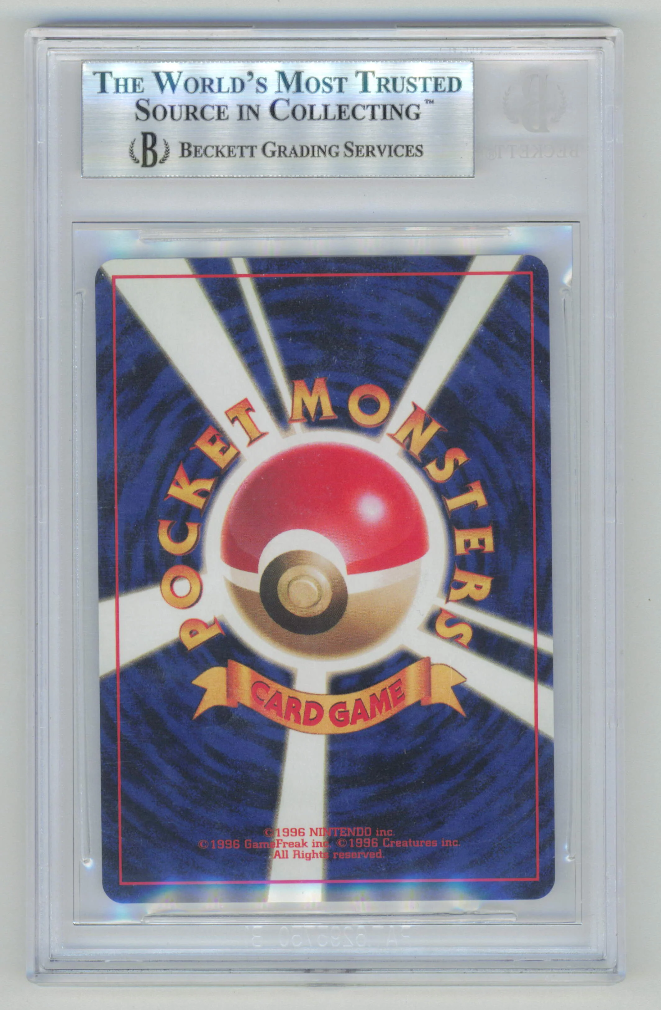 Pokemon Giovanni's Gyarados 130 Holo 1999 Gym Challenge BGS 8.5 - Image 2