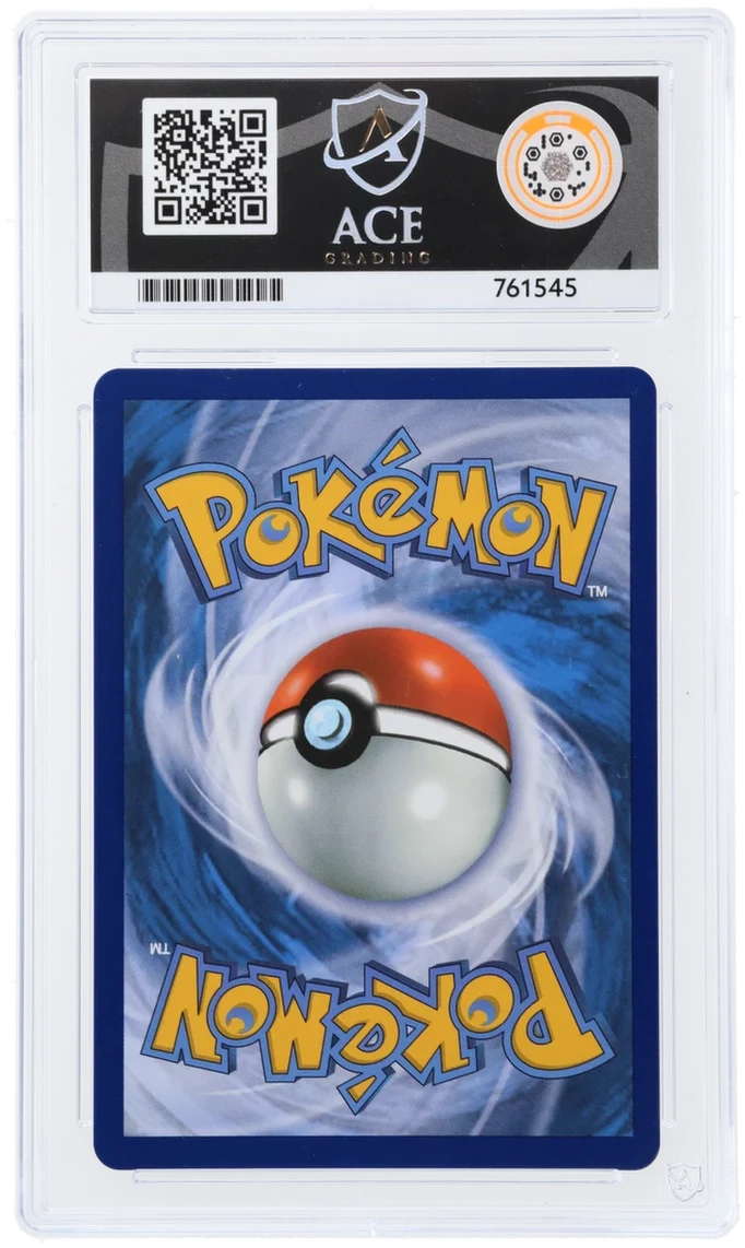 Pokemon Mega Charizard X Ex MEP 023 Full Art 2025 Black Set ACE 10 - Image 2