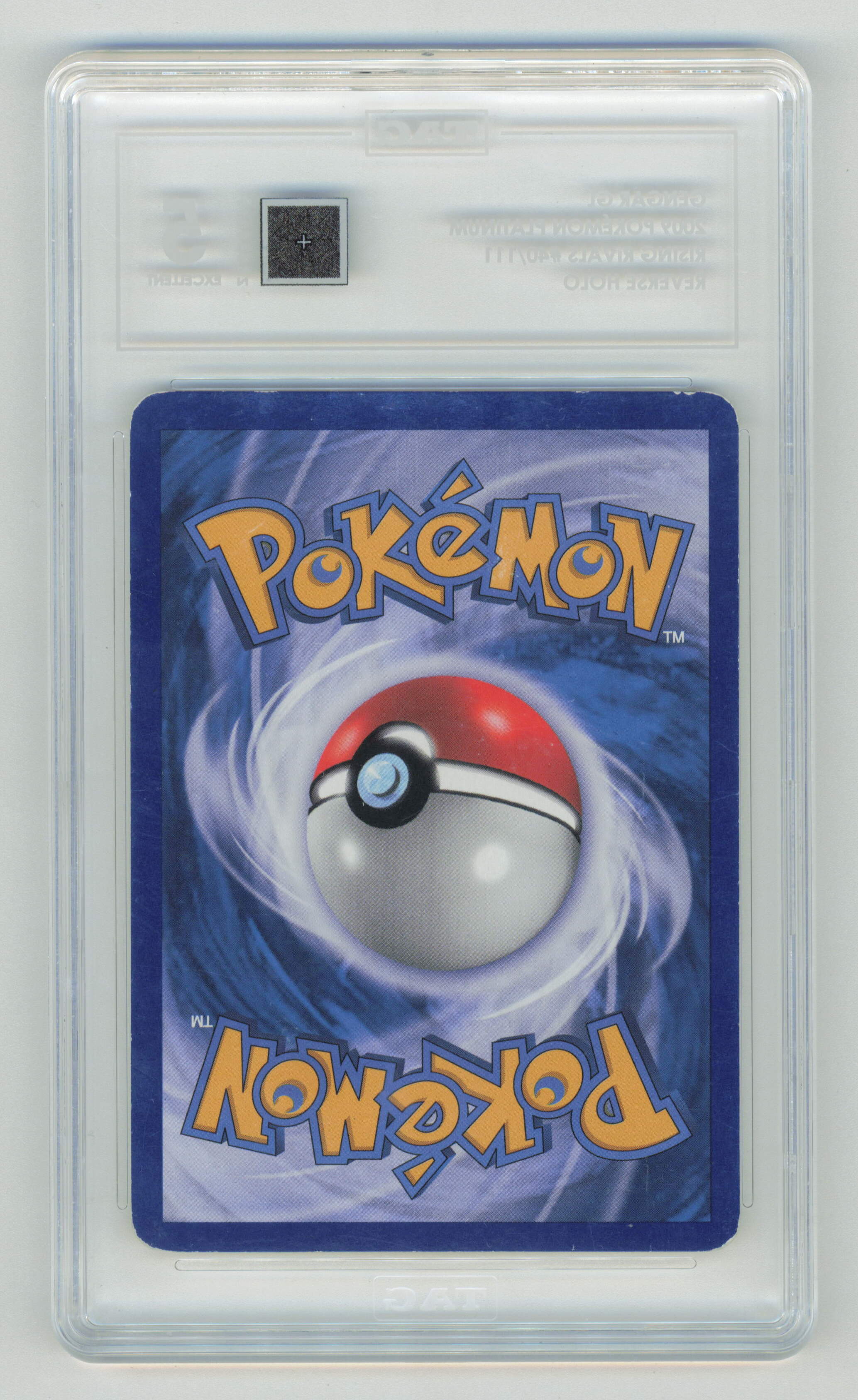 Pokemon Gengar GL 40/111 Reverse Holo 2009 Rising Rivals TAG 5 - Image 2