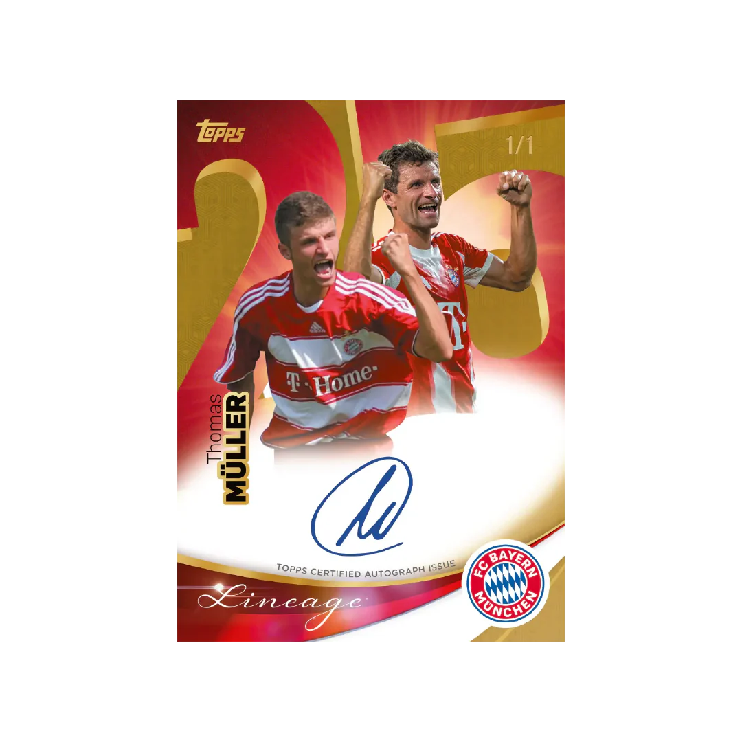 Topps Bayern Munich Lineage 2025-26 Hobby Box - Image 6