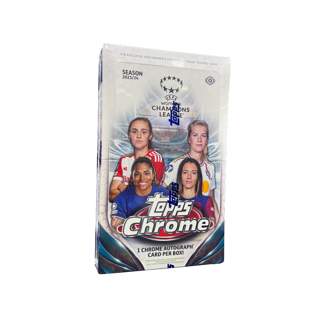 Topps Chrome® UEFA Women's Champions League Hobby Box 2023-24