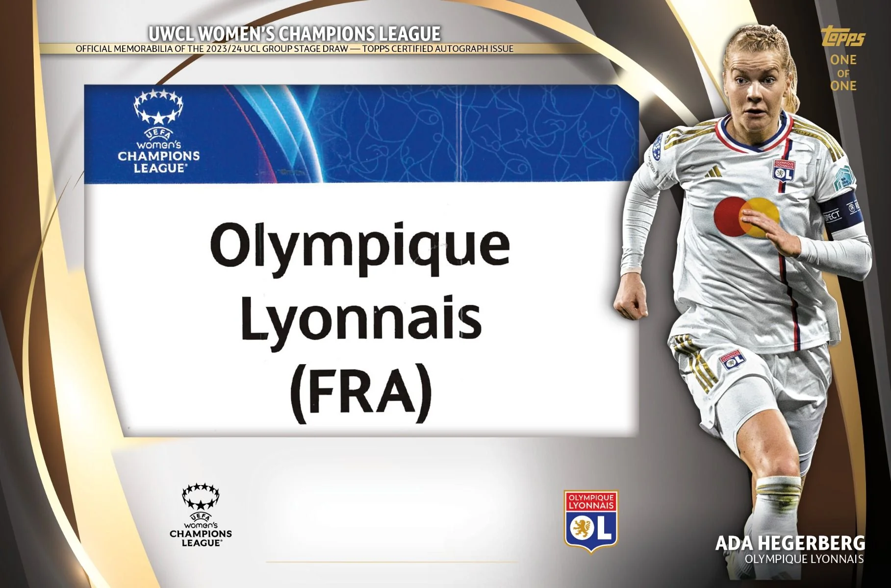 Topps Chrome® UEFA Women's Champions League Hobby Box 2023-24 - Image 10