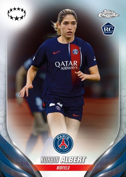 Topps Chrome® UEFA Women's Champions League Hobby Box 2023-24 - Image 2