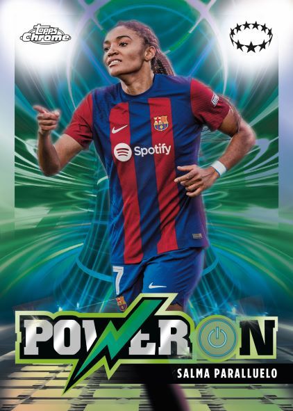 Topps Chrome® UEFA Women's Champions League Hobby Box 2023-24 - Image 5