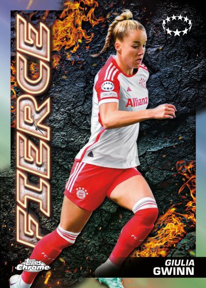 Topps Chrome® UEFA Women's Champions League Hobby Box 2023-24 - Image 6