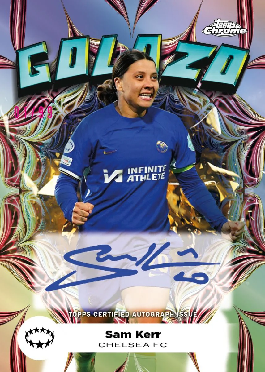 Topps Chrome® UEFA Women's Champions League Hobby Box 2023-24 - Image 8