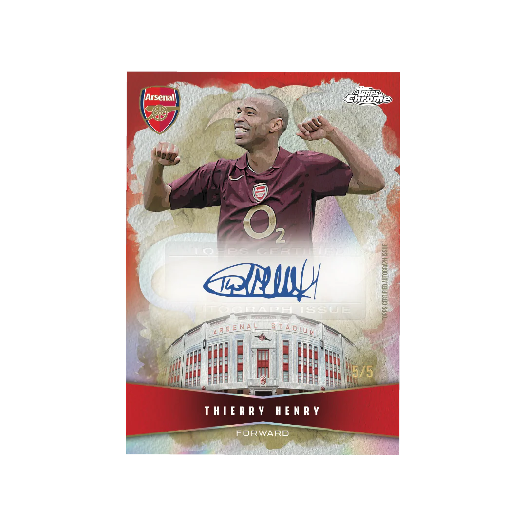 Topps Chrome Arsenal 2025-26 Hobby Box - Image 2
