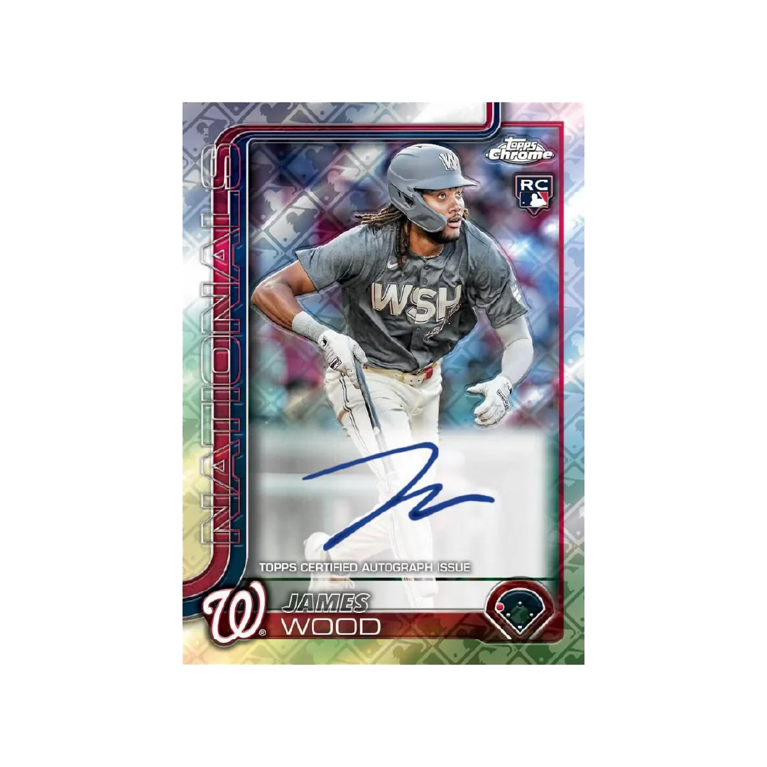 Topps Chrome Baseball Logofractor Edition 2025 Box - Image 2