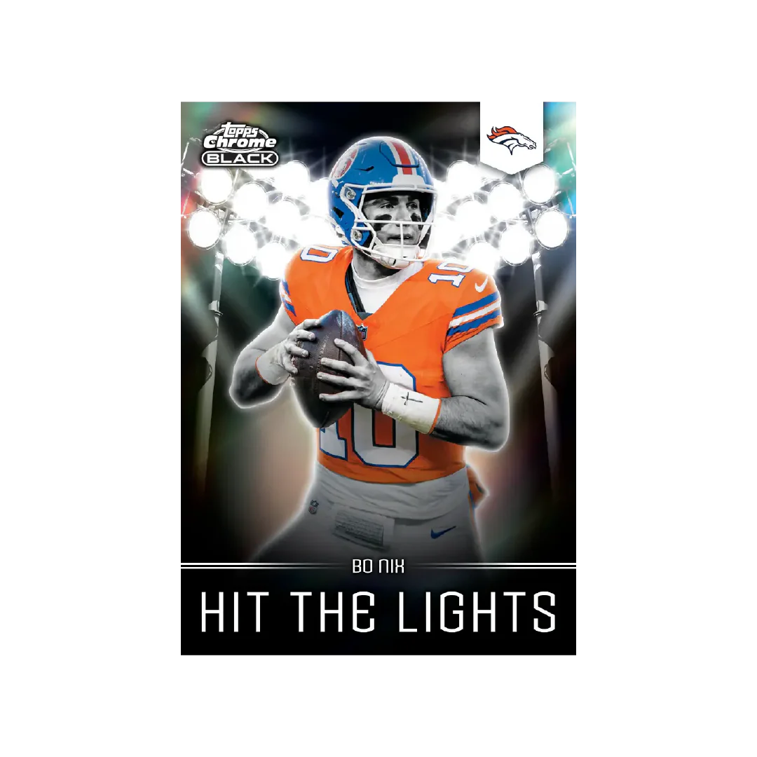 Topps Chrome Black Football 2025 Hobby Box - Pre-Order - Image 10