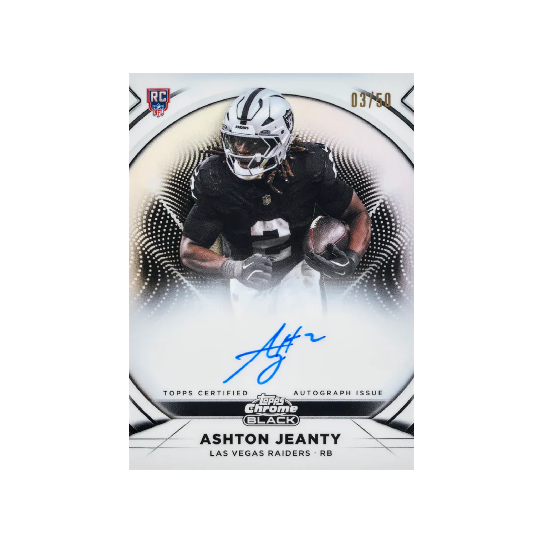 Topps Chrome Black Football 2025 Hobby Box - Pre-Order - Image 11