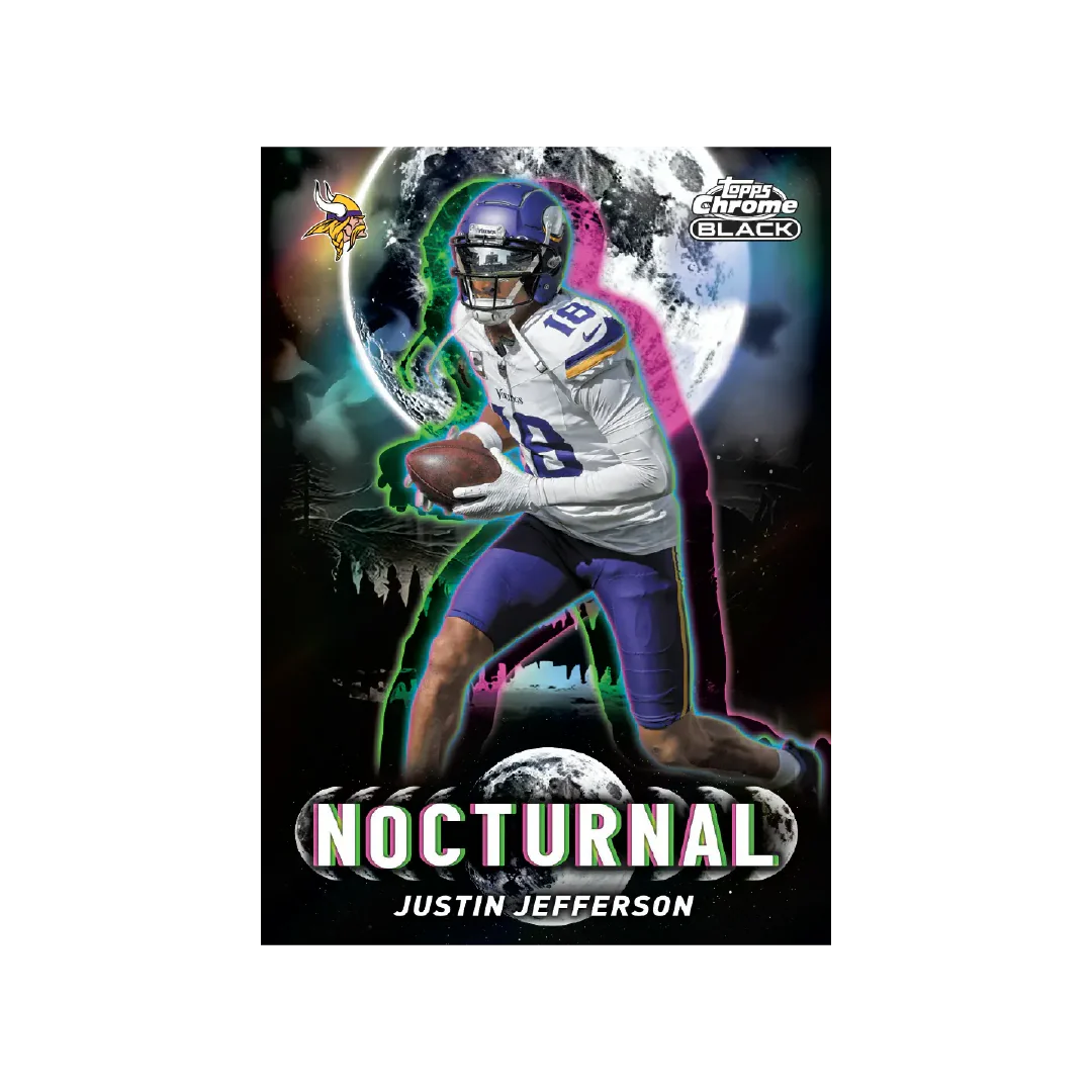 Topps Chrome Black Football 2025 Hobby Box - Pre-Order - Image 3