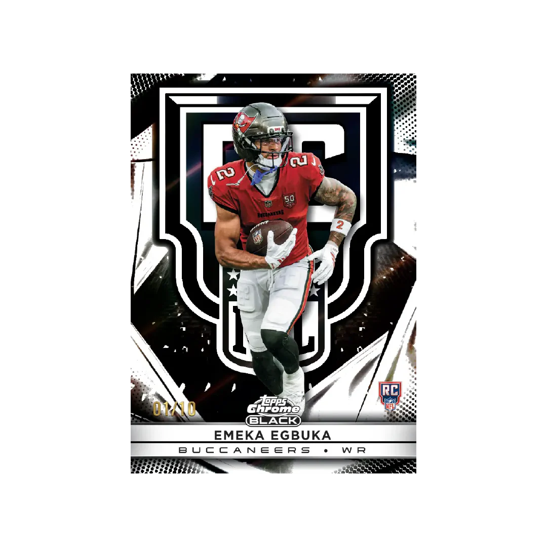 Topps Chrome Black Football 2025 Hobby Box - Pre-Order - Image 4