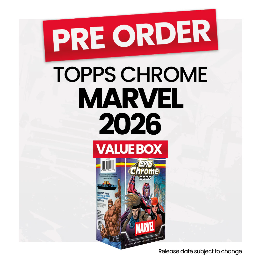 Topps Chrome Marvel Comics 2026