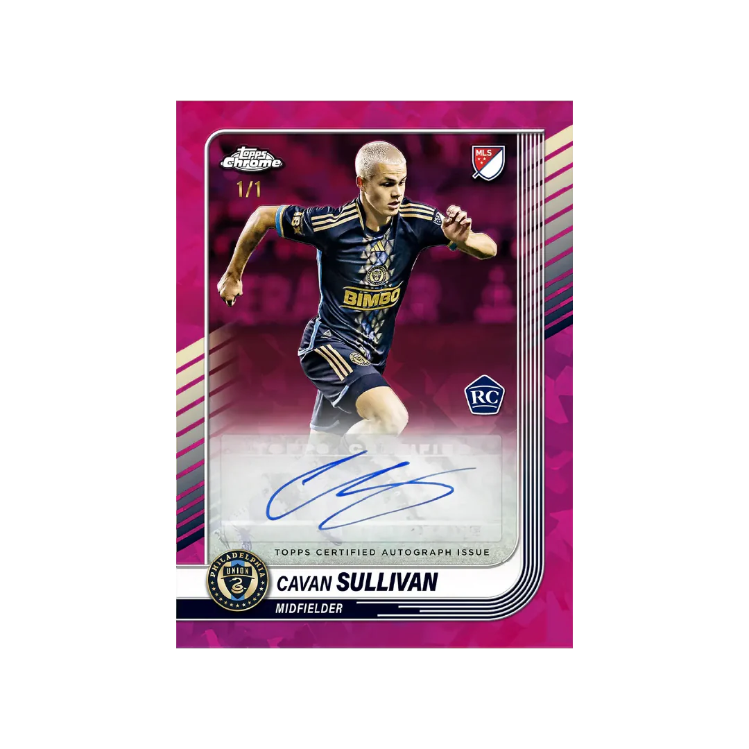 Topps Chrome MLS 2025 Sapphire Edition Hobby Box - Image 8