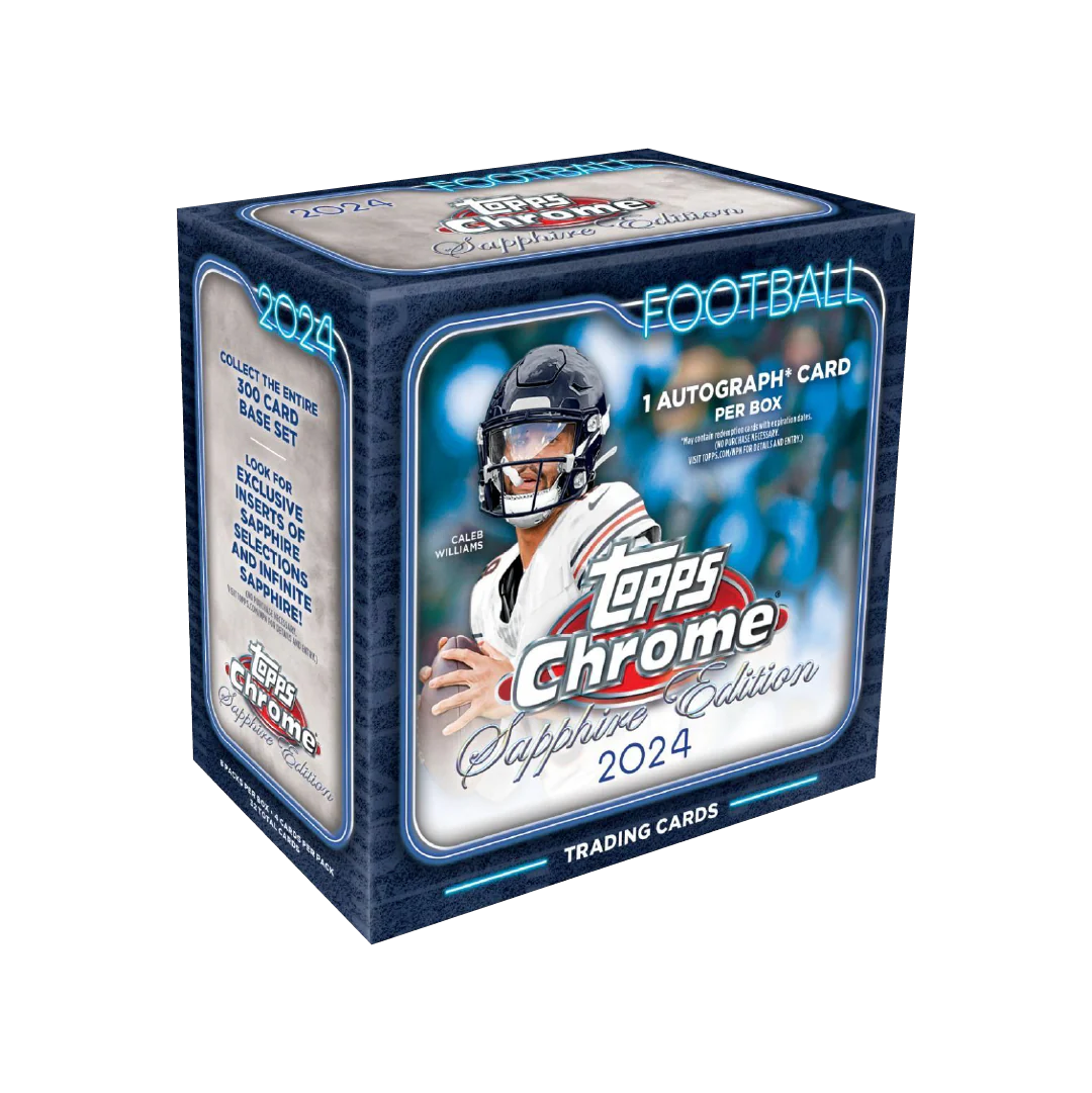 Topps Chrome Sapphire Football 2024 Hobby Box