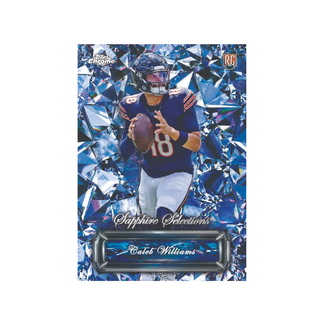 Topps Chrome Sapphire Football 2024 Hobby Box - Image 7