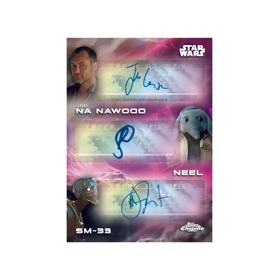 Topps Chrome Sapphire Star Wars 2025 Hobby Box - Image 4