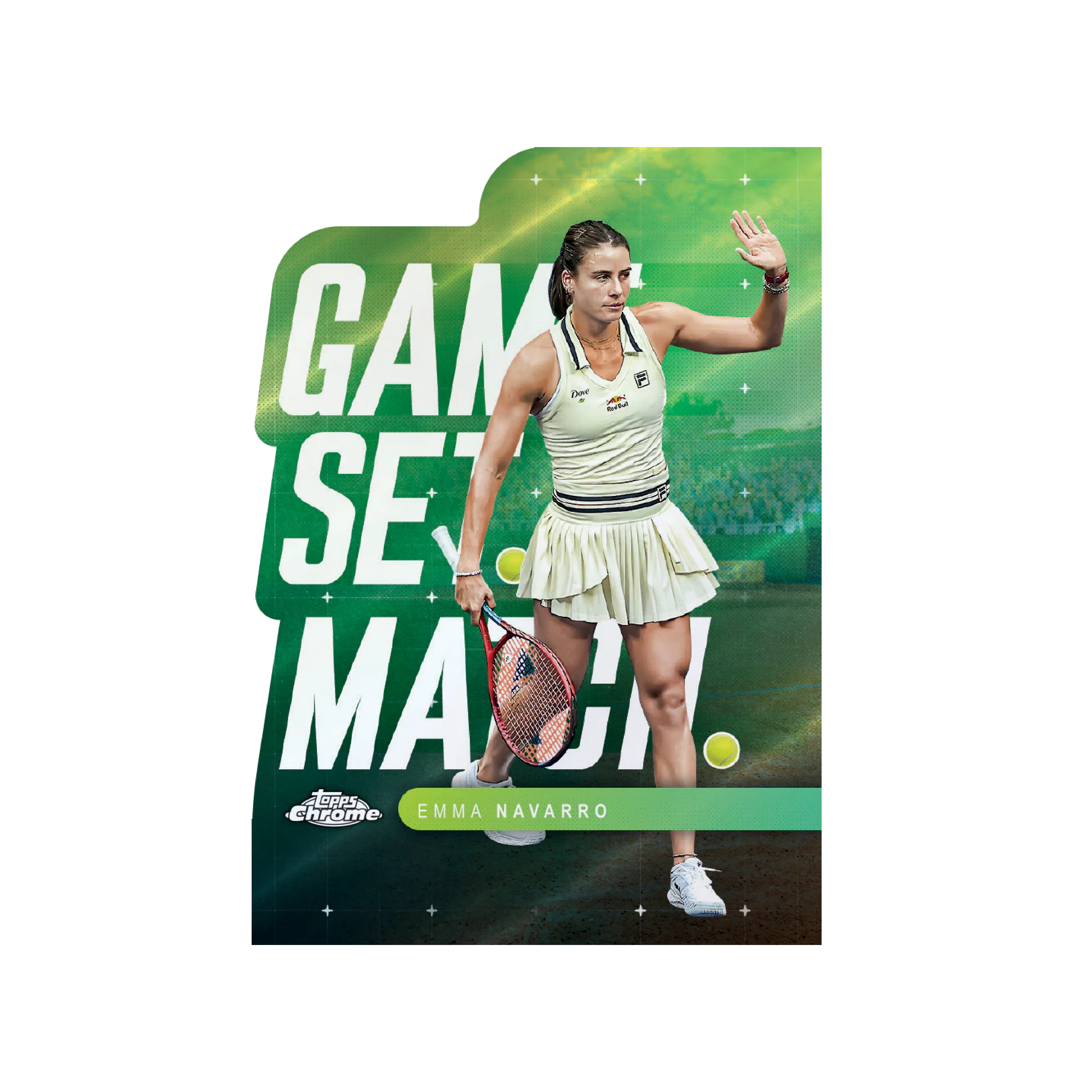 Topps Chrome Tennis 2025 Hobby Box - Image 3