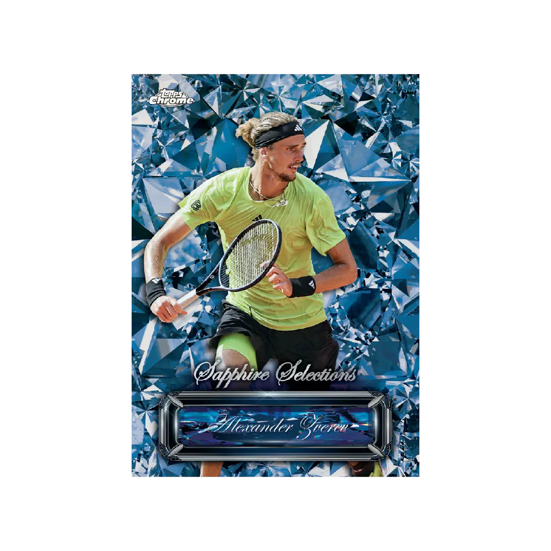 Topps Chrome Tennis Sapphire Edition 2025 Hobby Box - Image 3