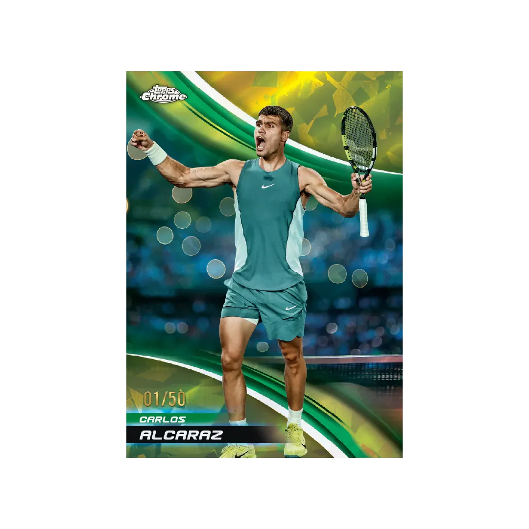 Topps Chrome Tennis Sapphire Edition 2025 Hobby Box - Image 4