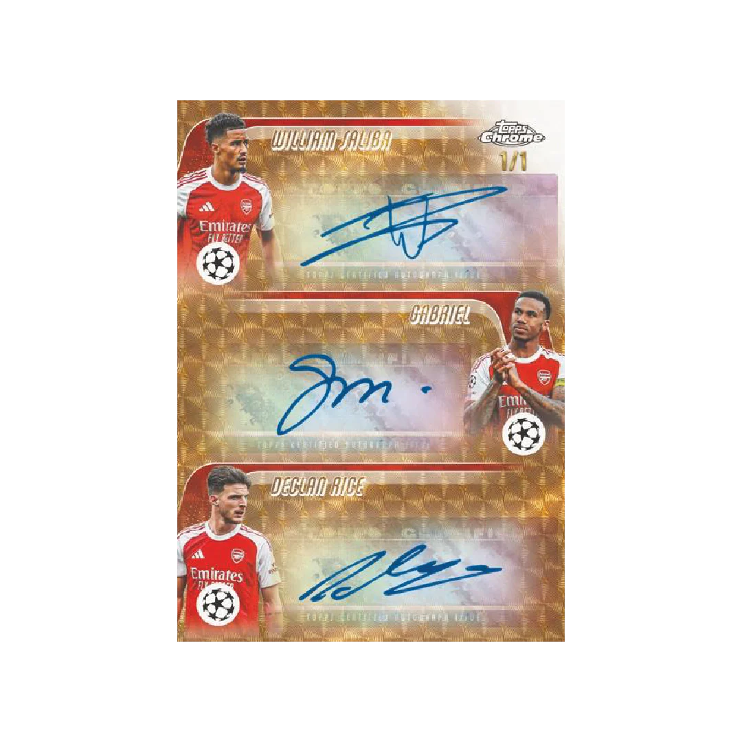 Topps Chrome UEFA Club Competitions 2025/26 Hobby Box - Image 5