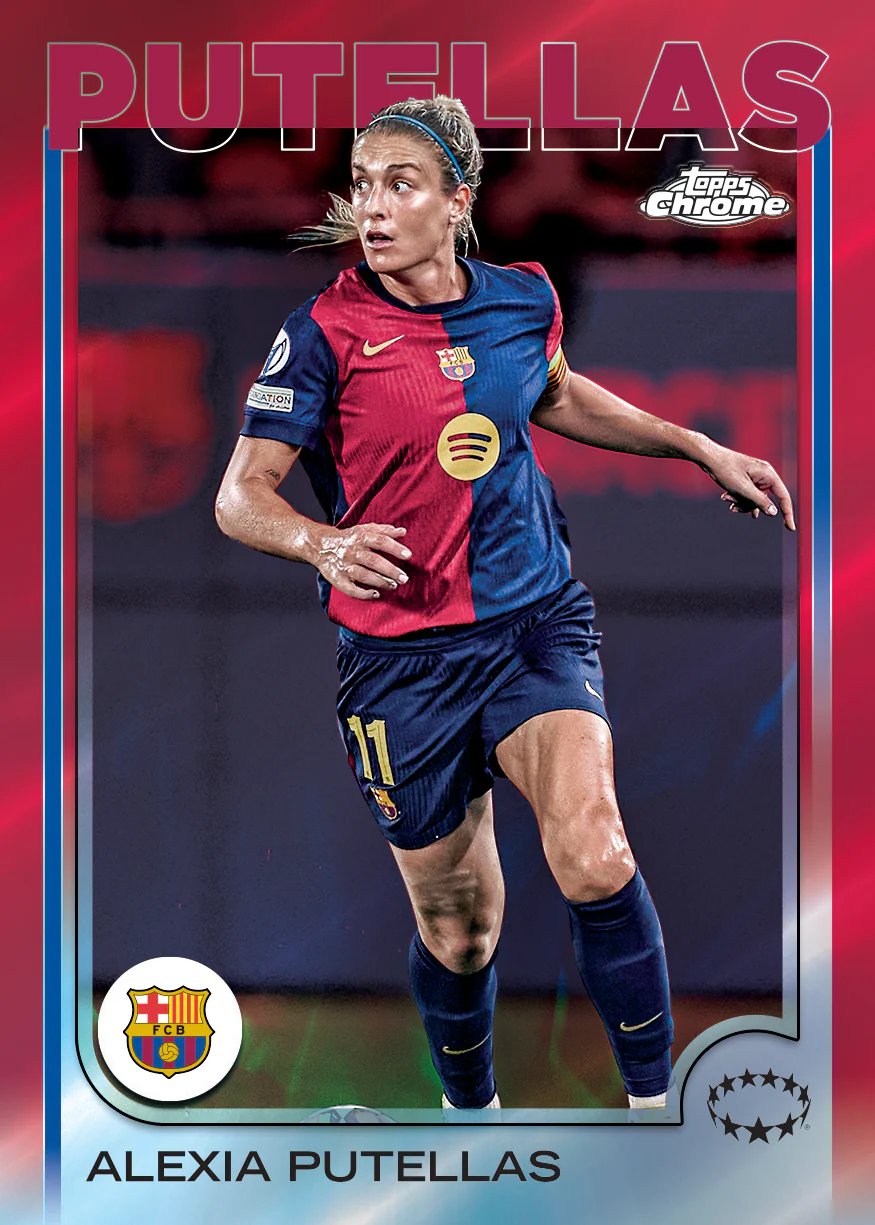 Topps Chrome UEFA Women's Champions League 2024-25 Value Box - Image 2