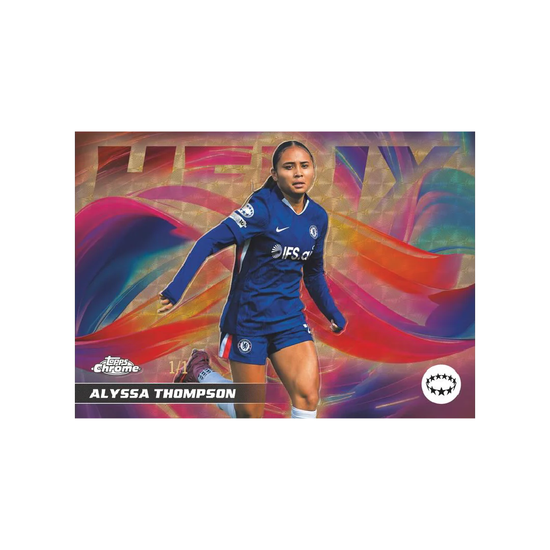 Topps Chrome UEFA Women's Champions League 2025/26 Hobby Box - Image 3