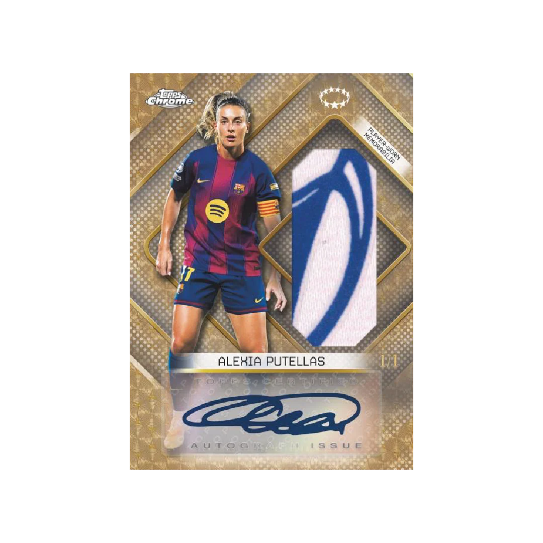 Topps Chrome UEFA Women's Champions League 2025/26 Hobby Box - Image 5