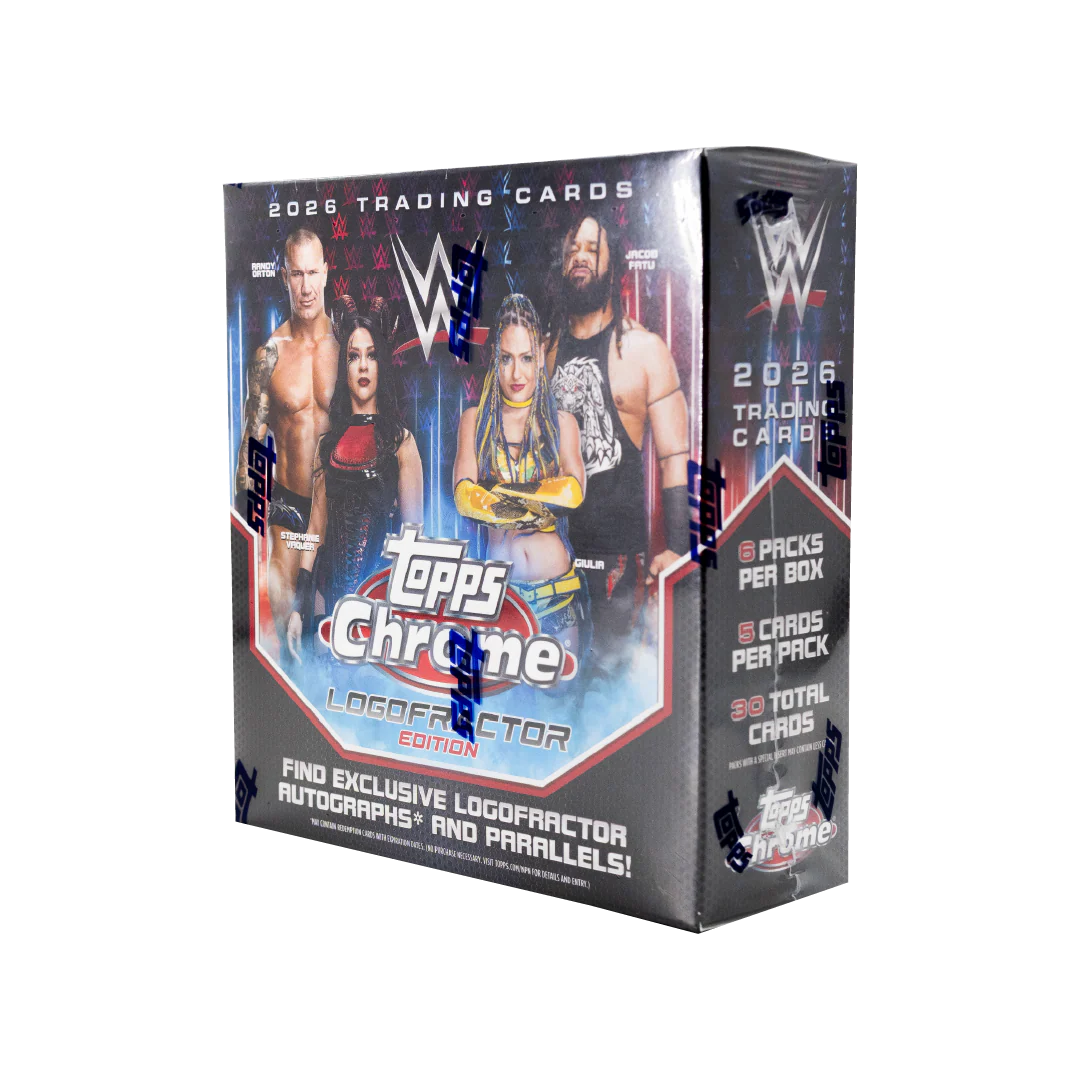 Topps Chrome WWE 2026 Logofractor Edition Box - Image 3