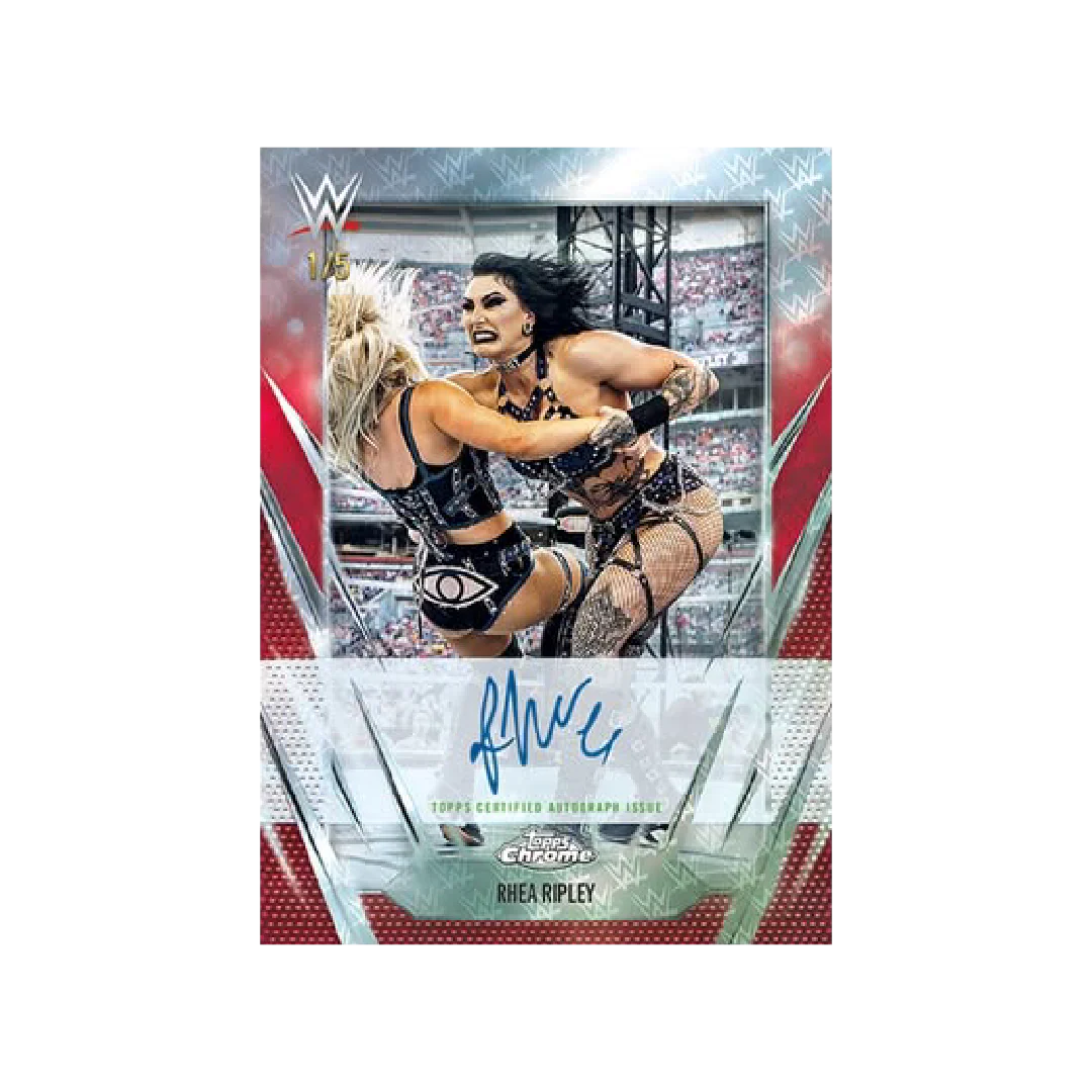 Topps Chrome WWE 2026 Logofractor Edition Box - Image 6