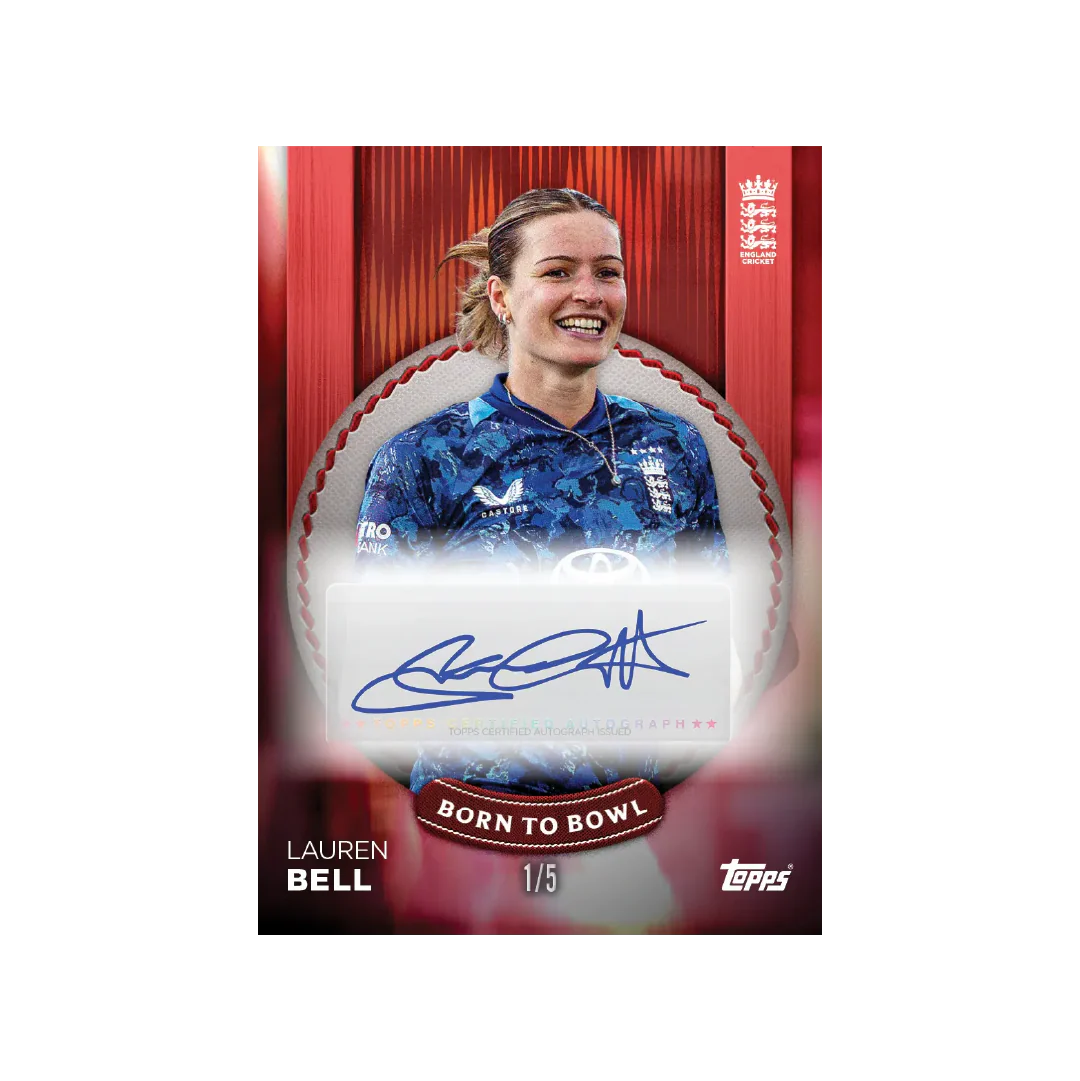 Topps England Cricket 2025 Team Set - Image 4
