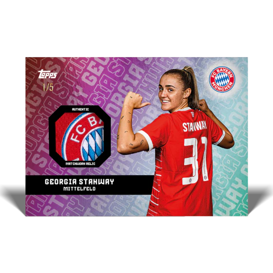 Topps FC Bayern Munchen Women Team Set 2023 Single Pack - Image 2