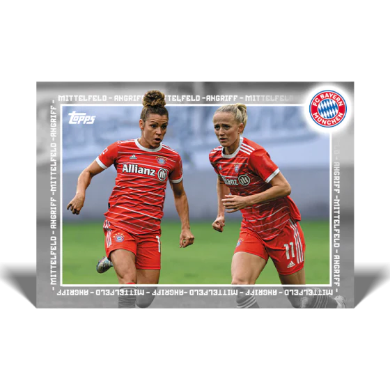 Topps FC Bayern Munchen Women Team Set 2023 Single Pack - Image 9