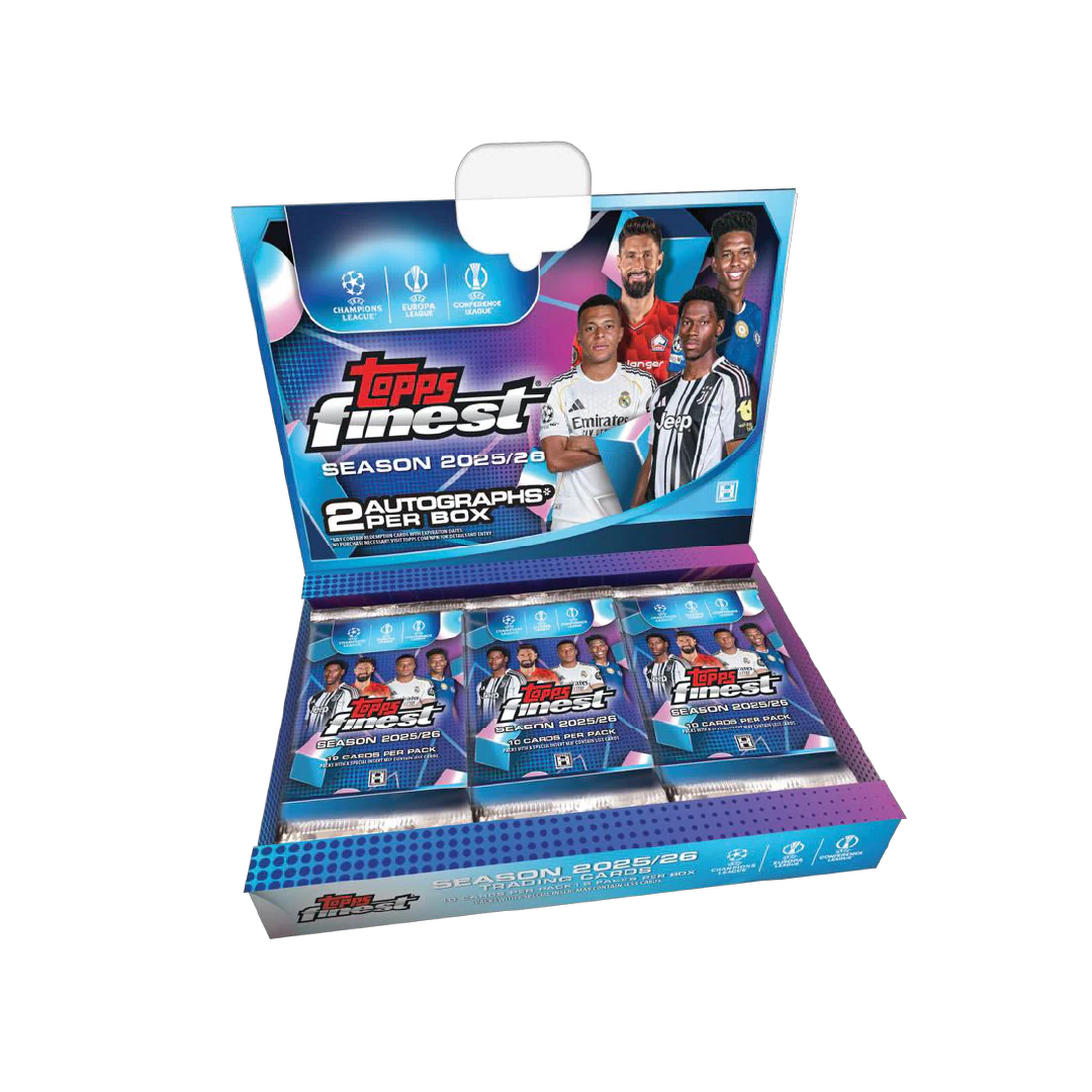 Topps Finest UEFA Club Competitions 2025/26 Hobby Box