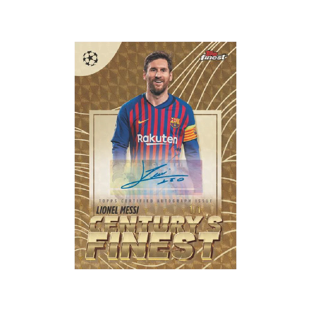 Topps Finest UEFA Club Competitions 2025/26 Hobby Box - Image 5