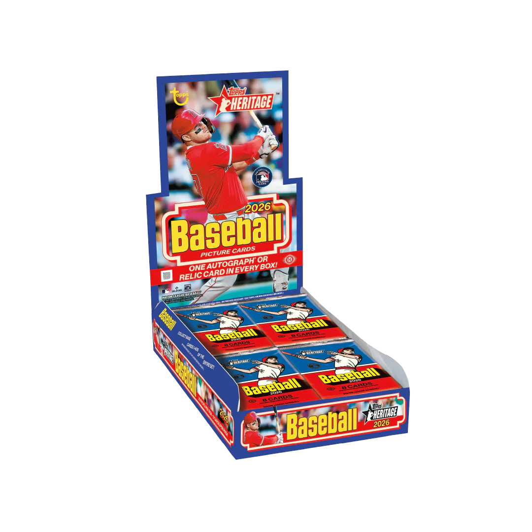 Topps Heritage Baseball 2026 Hobby Box