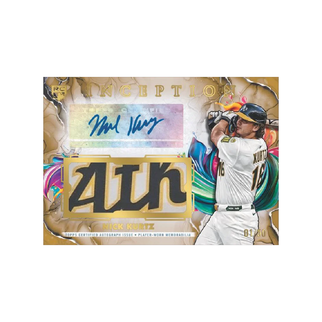 Topps Inception Baseball 2025 Hobby Box - Image 4