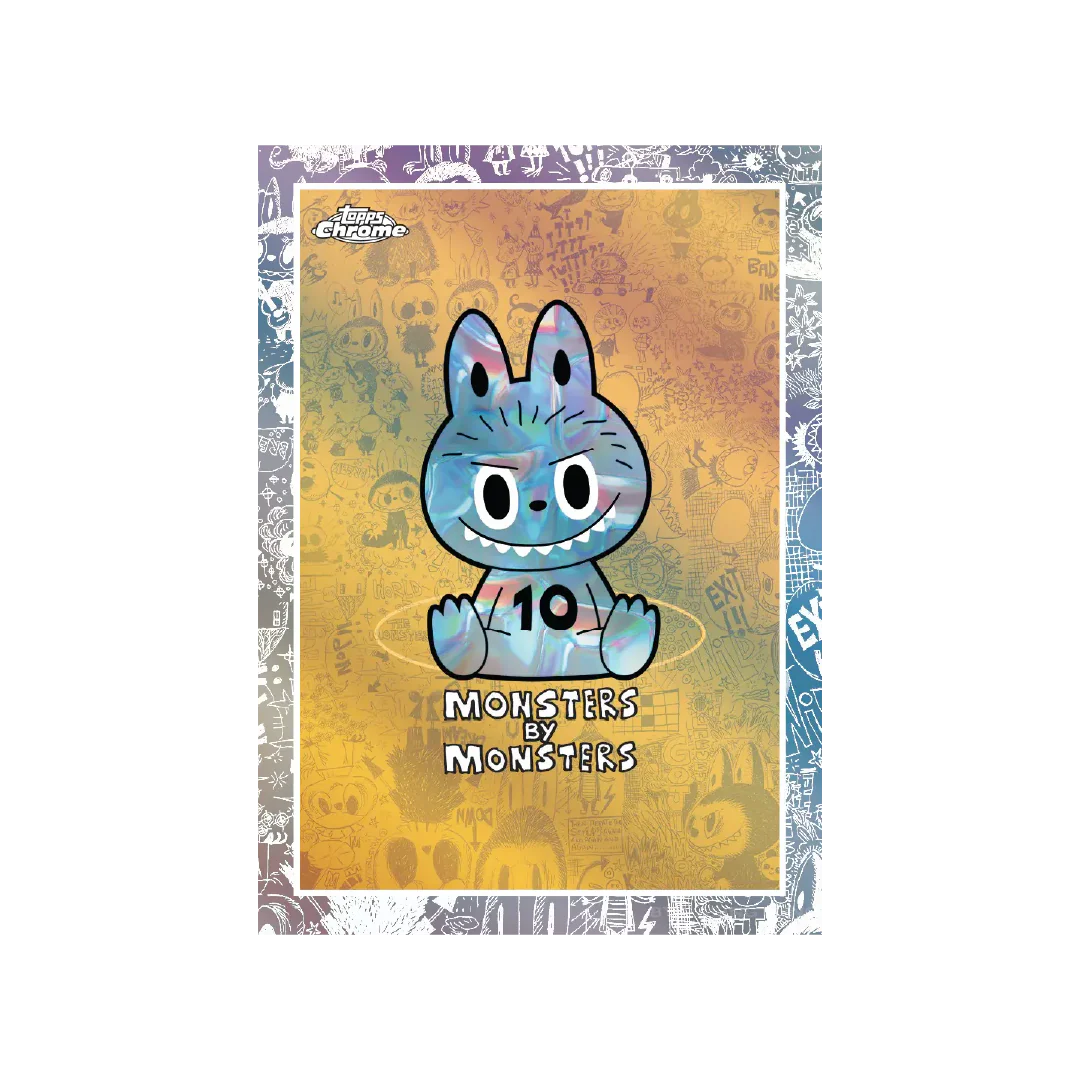 Topps Labubu Chrome 2025 10th Anniversary - Hobby Box - Image 3
