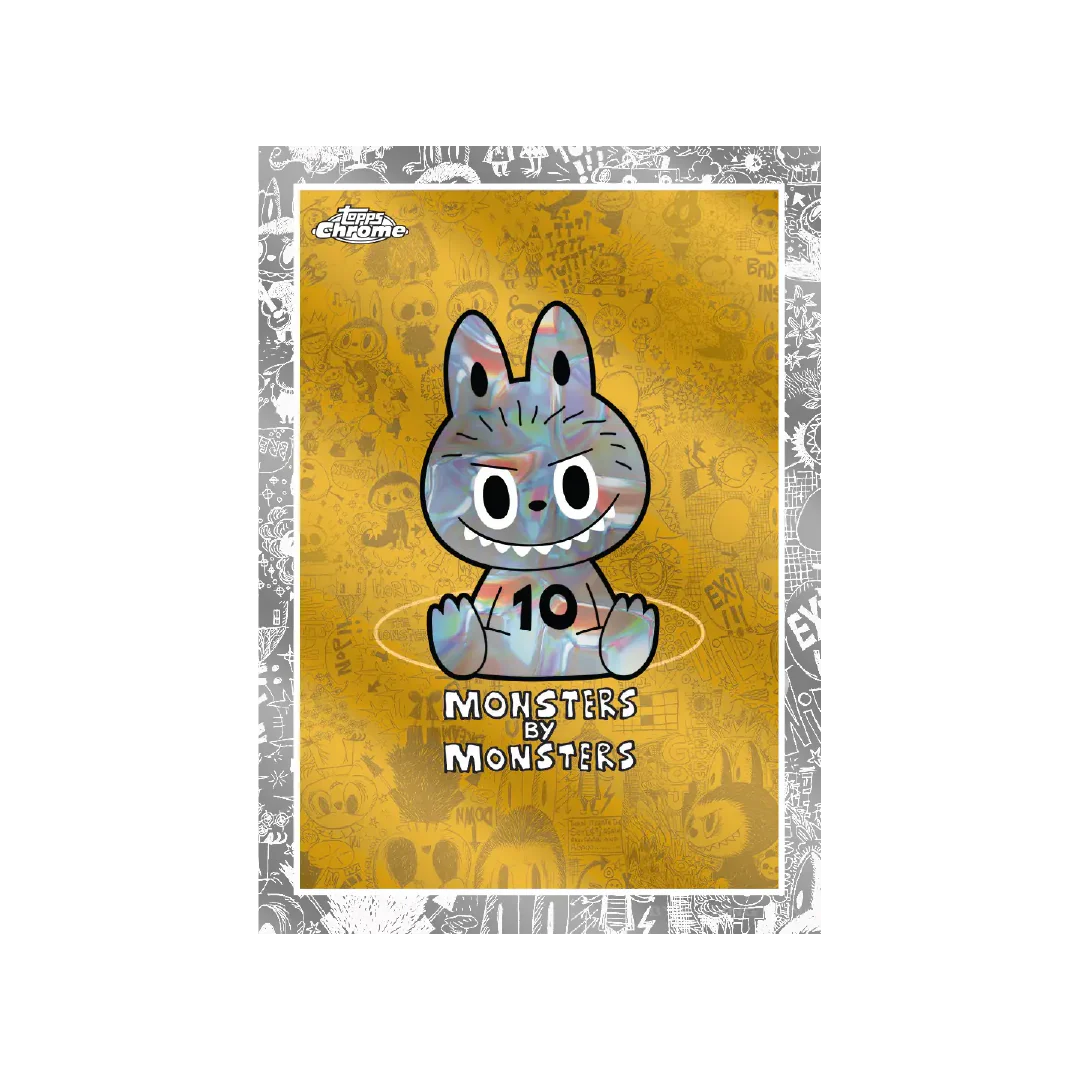 Topps Labubu Chrome 2025 10th Anniversary - Hobby Box - Image 6