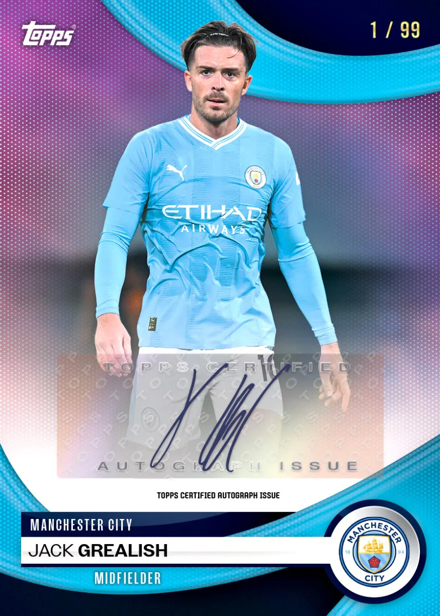Topps Manchester City FC Official Team Set 23/24 - Image 4