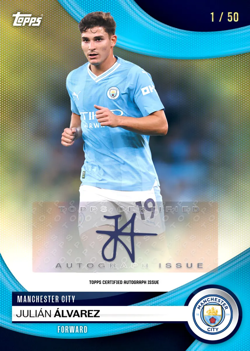 Topps Manchester City FC Official Team Set 23/24 - Image 7