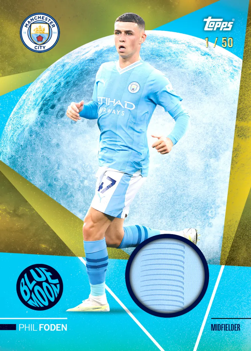 Topps Manchester City FC Official Team Set 23/24 - Image 9