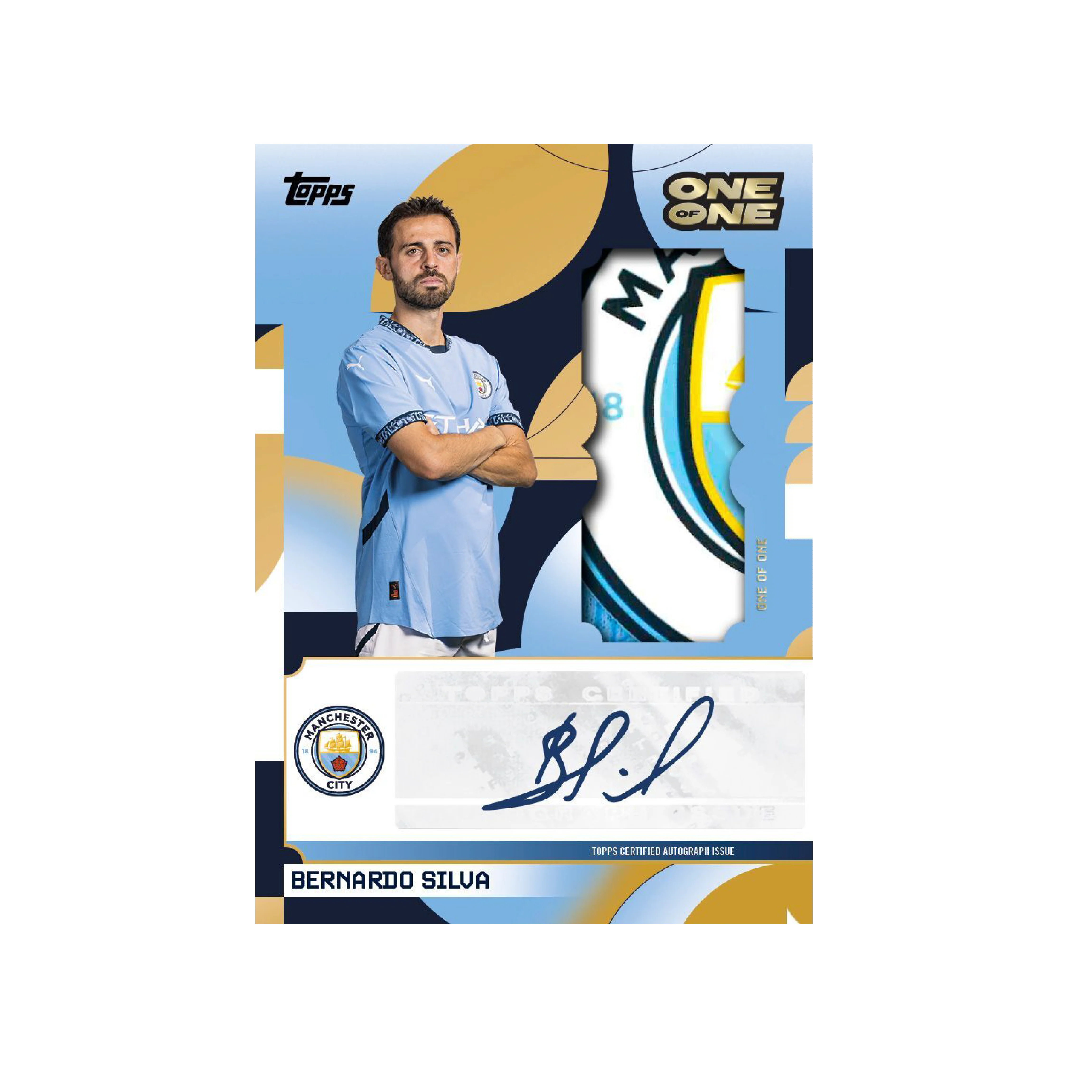 Topps Manchester City Official Team Set 2024/25 Single Pack - Image 3