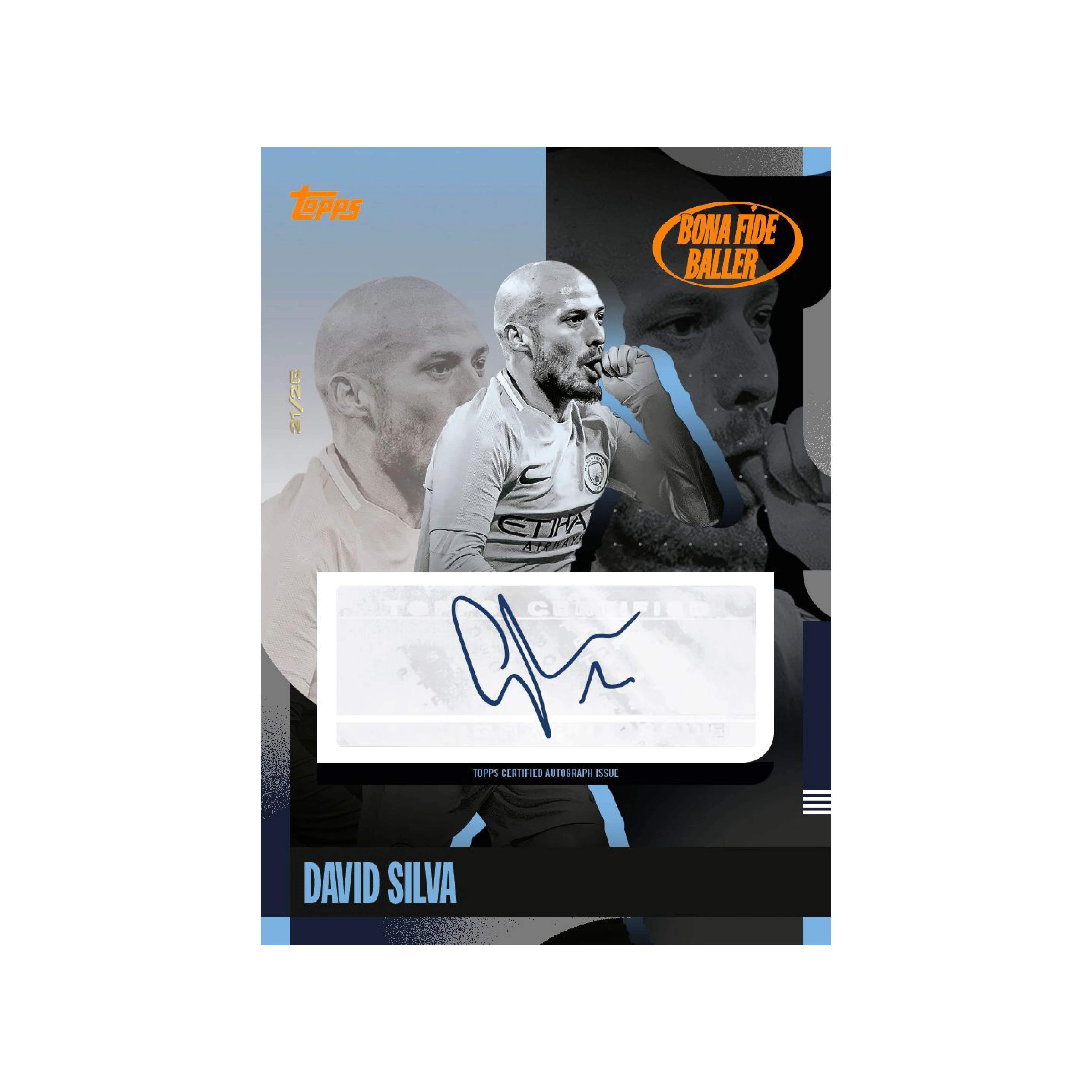 Topps Manchester City Official Team Set 2024/25 Single Pack - Image 4